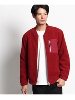 ボアブルゾンジャケット/レンガ(069)