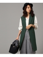 ダブルクロスジレジャケット/モスグリーン(024)