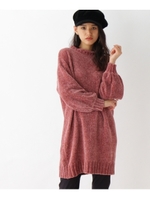 モールニットワンピース/グレー(012)