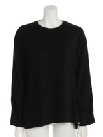 [GREED]WOOL ALPACA Asymmetry Top/GREEN