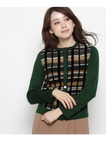 アニスニットカーディガン/カーキ(127)