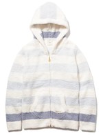 ’パウダー’グラデーションボーダーパーカ/BLU