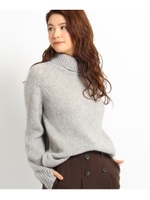 オフタートルローゲージニット/ライトグレー(011)