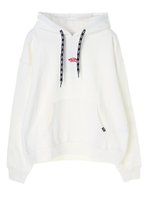 VANS スリーブプリントパーカー/オフホワイト