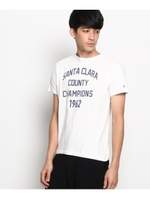 Champion ロゴデザインTシャツ/サンドベージュ(053)