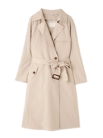 マイクロギャバストレッチコート/グレー1(021)