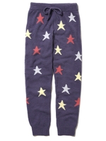 ’アクアドライ’スタージャガードロングパンツ/NVY