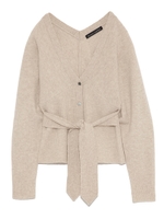 ヤク混カーディガン/SAND