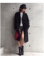 【WEB限定】エコファーポケットコート/グレー(912)