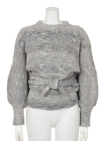 GRADATION BACK TIE MG TOPS/T.GRY