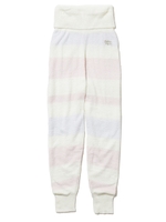 ’ホットスムーズィー’ボーダーロングパンツ/OWHT