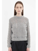 キャンディスMIX編みニット/GRAY(020)