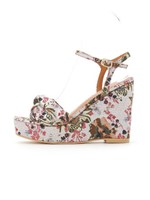 ツイストウェッジサンダル/SLV