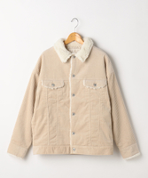 コーデュロイブルゾン