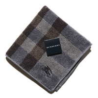 2014/15AW 新作 新品 バーバリー チェック タオルハンカチ 34158 グレー メンズ 大人な１枚