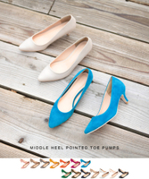 6cmヒールポインテッドトゥパンプス〔第1弾！予約販売〕