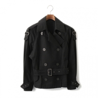 Pコート  くろ 38 バーバリーロンドン 53549 BURBERRY LONDON  レディース