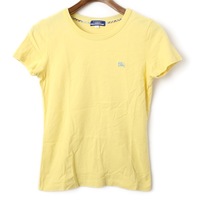Tシャツ 38 バーバリーブルーレーベル 57390 BURBERRY BLUE LABEL イエロー系 レディース