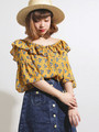 WEGO/2WAY花柄オフショルブラウス