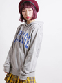 WEGO/ビッグカレッジロゴプリントパーカー