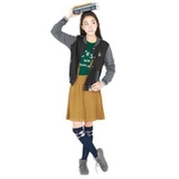 【50%OFF】前身頃切り替え刺しゅう入り裏起毛スタジャン