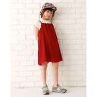 【50%OFF】楊柳キャミワンピース×Tシャツセット