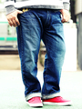 【BUCCA 44×Denime】5POCKET DENIM PANTS -UsedWash-/デニムパンツ-加工デニム-