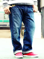 【BUCCA 44×Denime】5POCKET DENIM PANTS -UsedWash-/デニムパンツ-加工デニム-