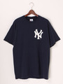 90's プリントTシャツ  NewYorkYankees ニューヨークヤンキース MBL  