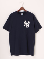 90's プリントTシャツ  NewYorkYankees ニューヨークヤンキース MBL  