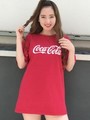 プリントTシャツ  Coca-Cola コカコーラ   