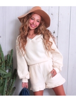 【anap mimpi】両Vシンプルトップス【別売りSETUP】/ホワイト(001)