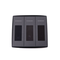 【新品】 （ソックス 靴下）3足セット 25〜26 バーバリー 50421 BURBERRY ネイビー系×グレー系 メンズ