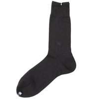 【新品】 ソックス 靴下  バーバリー 61095 BURBERRY ネイビー系 メンズ