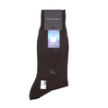 【新品】 ソックス 靴下 25〜26 バーバリー 50495 BURBERRY ダークブラウン系 メンズ