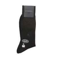 【新品】 ソックス 靴下 25〜26 バーバリー 52078 BURBERRY ダークグレー系 メンズ