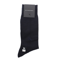 【新品】 ソックス 靴下 25〜26 バーバリー 52091 BURBERRY ネイビー系 メンズ