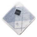 【新品】 タオルハンカチ  バーバリー 60404 BURBERRY ブルー系 レディース