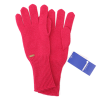 【新品】 ニット手袋 9×30cm バーバリーブラックレーベル 45440 BURBERRY BLACK LABEL ピンク系 メンズ