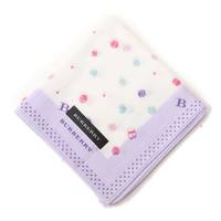 【新品】 ハンカチ  バーバリー 58021 BURBERRY パープル系 メンズ