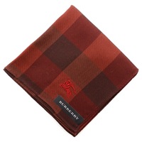 【新品】 ハンカチ  バーバリー 61289 BURBERRY レッド レディース