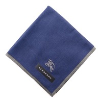 【新品】 ハンカチ  バーバリー 61313 BURBERRY ブルー レディース