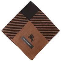 【新品】 ハンカチ  バーバリー 61471 BURBERRY ブラウン系 レディース