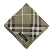 【新品】 ハンカチ  バーバリーロンドン 64144 BURBERRY LONDON グリーン系 レディース