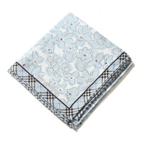 【新品】 ハンカチ  バーバリーロンドン 64464 BURBERRY LONDON ブルー レディース