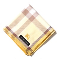 【新品】 ハンカチ  バーバリーロンドン 64624 BURBERRY LONDON イエロー レディース