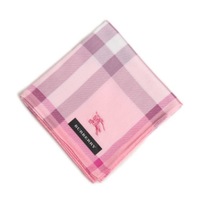 【新品】 ハンカチ チェック  バーバリー 71617 BURBERRY ピンク メンズ