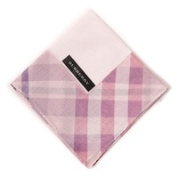 【新品】 ハンカチ 大判サイズ バーバリーロンドン 59388 BURBERRY LONDON ピンク系 レディース