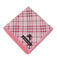 【新品】 ハンカチ　チェック  バーバリーロンドン 68953 BURBERRY LONDON ピンク レディース