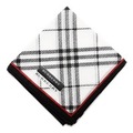 【新品】 ハンカチ　チェック  バーバリーロンドン 69018 BURBERRY LONDON ホワイト レディース